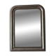 Miroir Louis Philippe argenté