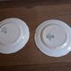 Set of 9 dessert plates Longwy moèle Montmorency end 19th