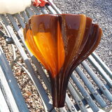 Vintage opaline pendant lamp