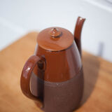 Glazed clay coffee or tea maker