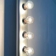 Postmodern Italian wall lamp Aton Barra by Ernesto Gismondi for Artemide, 1980s.