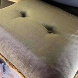 Seat / vintage moss green sofa