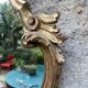 Vintage gold mirror