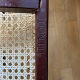 Bentwood and cane bench stamped Thonet - model 83 - early