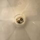 Pair of wall light porcelain and opaline Art Deco 1930