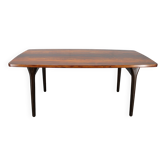 Table à manger danoise en bois, années 1960