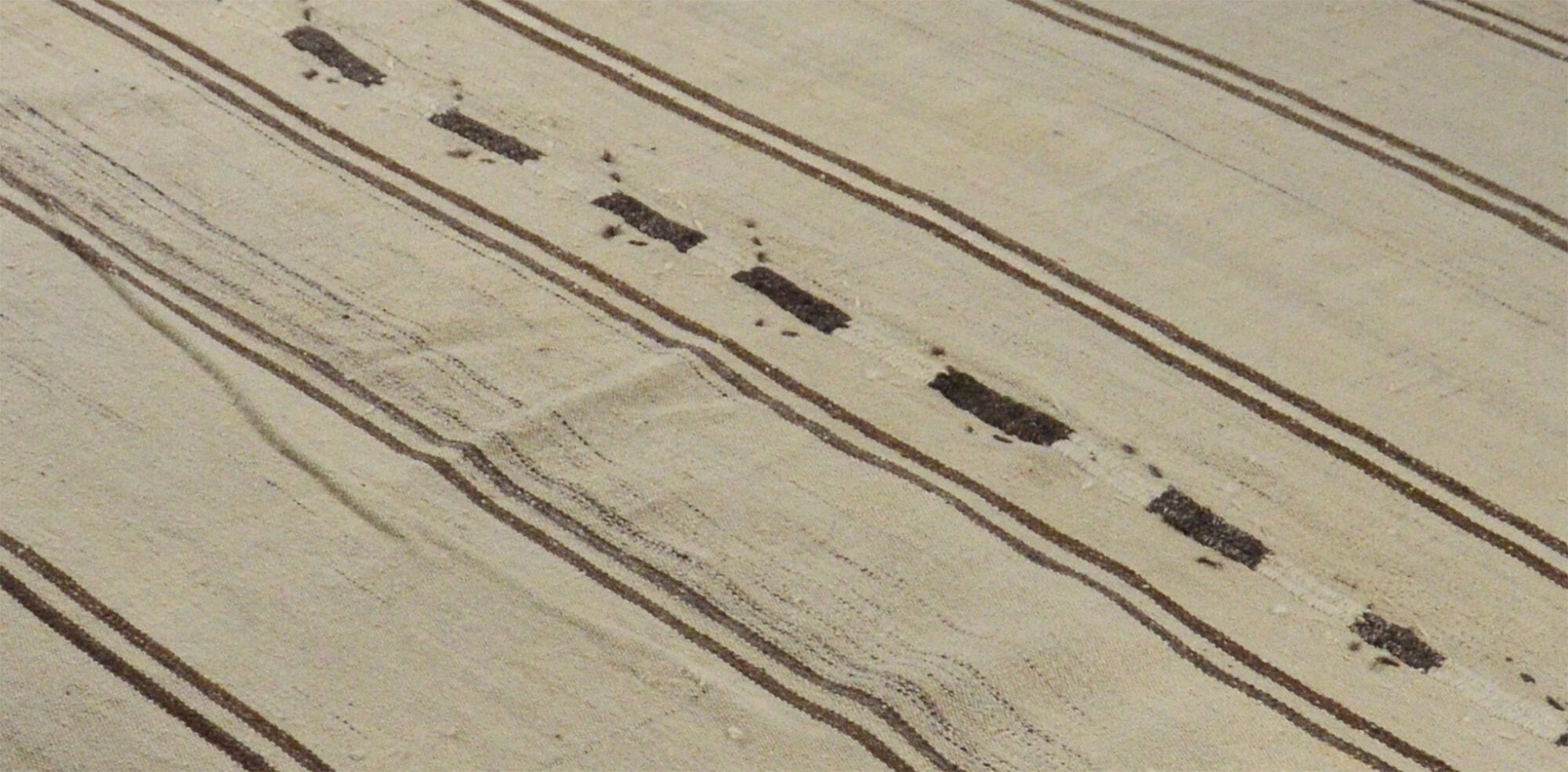 Anatolian handmade kilim rug 268 cm x 189 cm