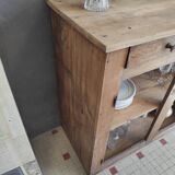 Solid oak buffet