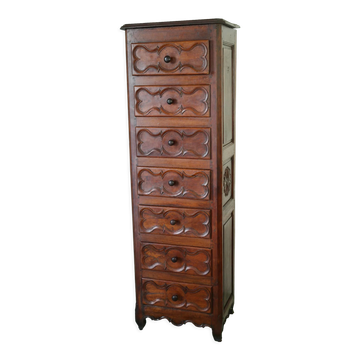 Artisanal walnut dresser late nineteenth early twentieth century