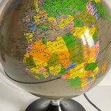Illuminated terrestrial globe made in italy