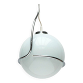Pendentif en verre en forme de boule de l'ère spatiale du milieu du siècle, années 1960