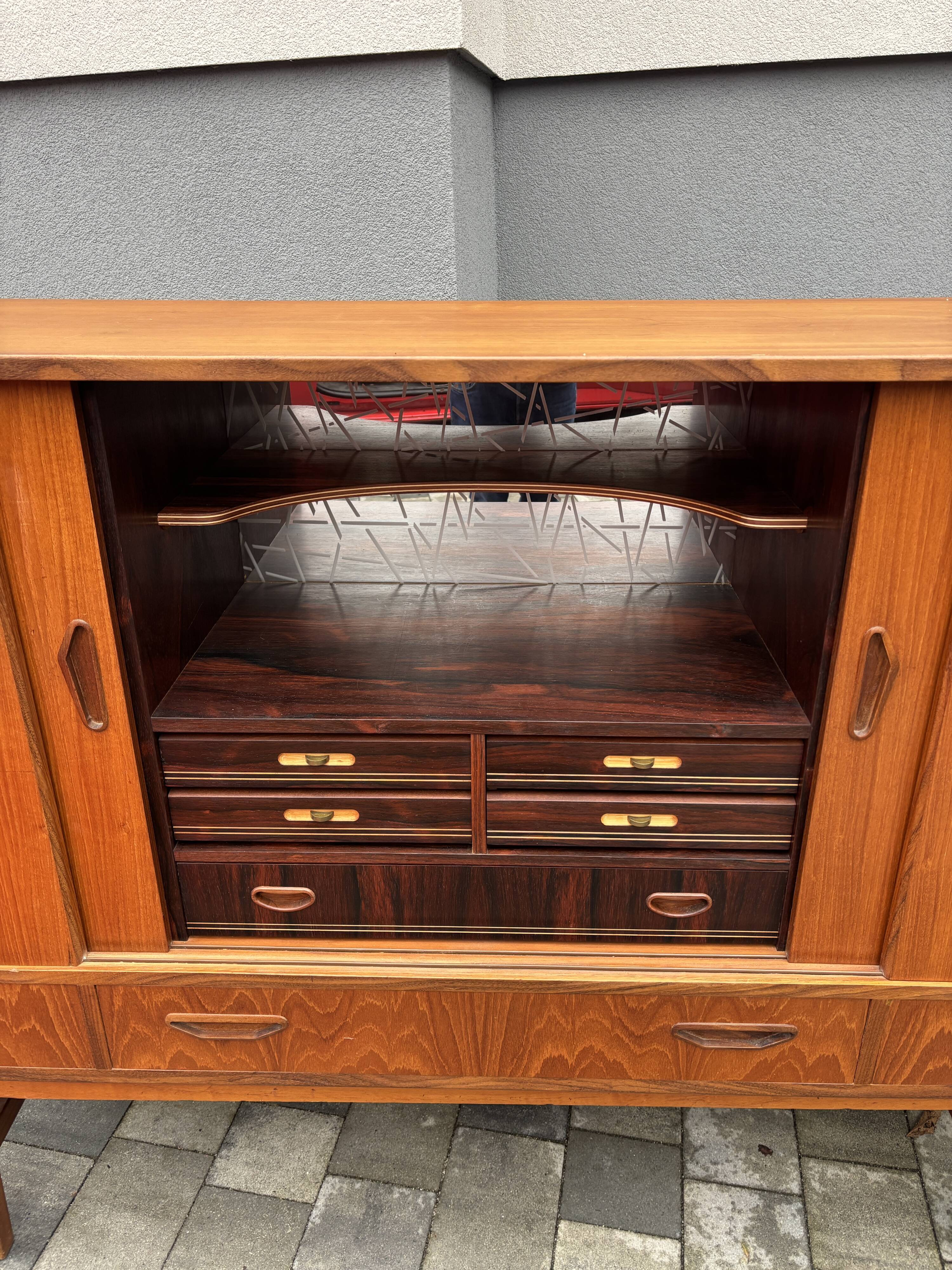 Teak sideboard, Denmark, 1970s