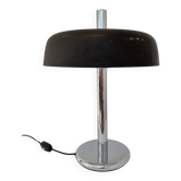 Grande lampe de table champignon extra large de style midcentury par Hillebrand, années 1970.