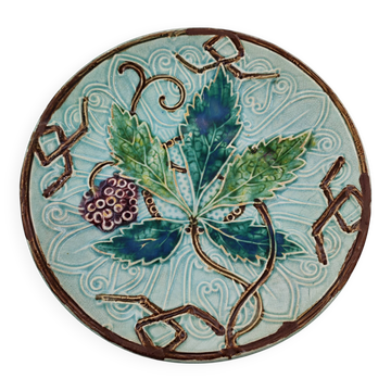 Barbotine turquoise Circa 1930/40