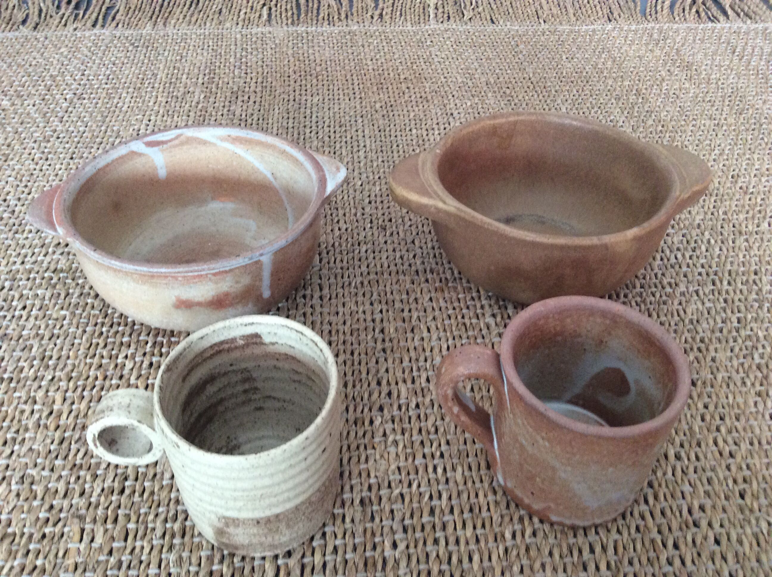 Set de tasses et bols en grès