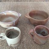 Set de tasses et bols en grès