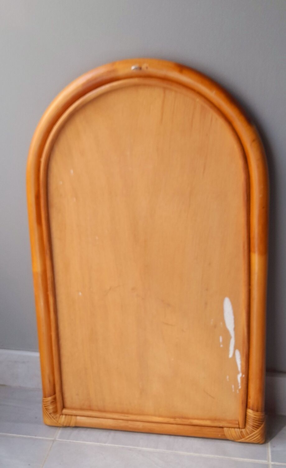 Rattan mirror 60s