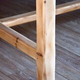 Oak farmhouse table