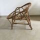 Fauteuil pour enfant en rotin