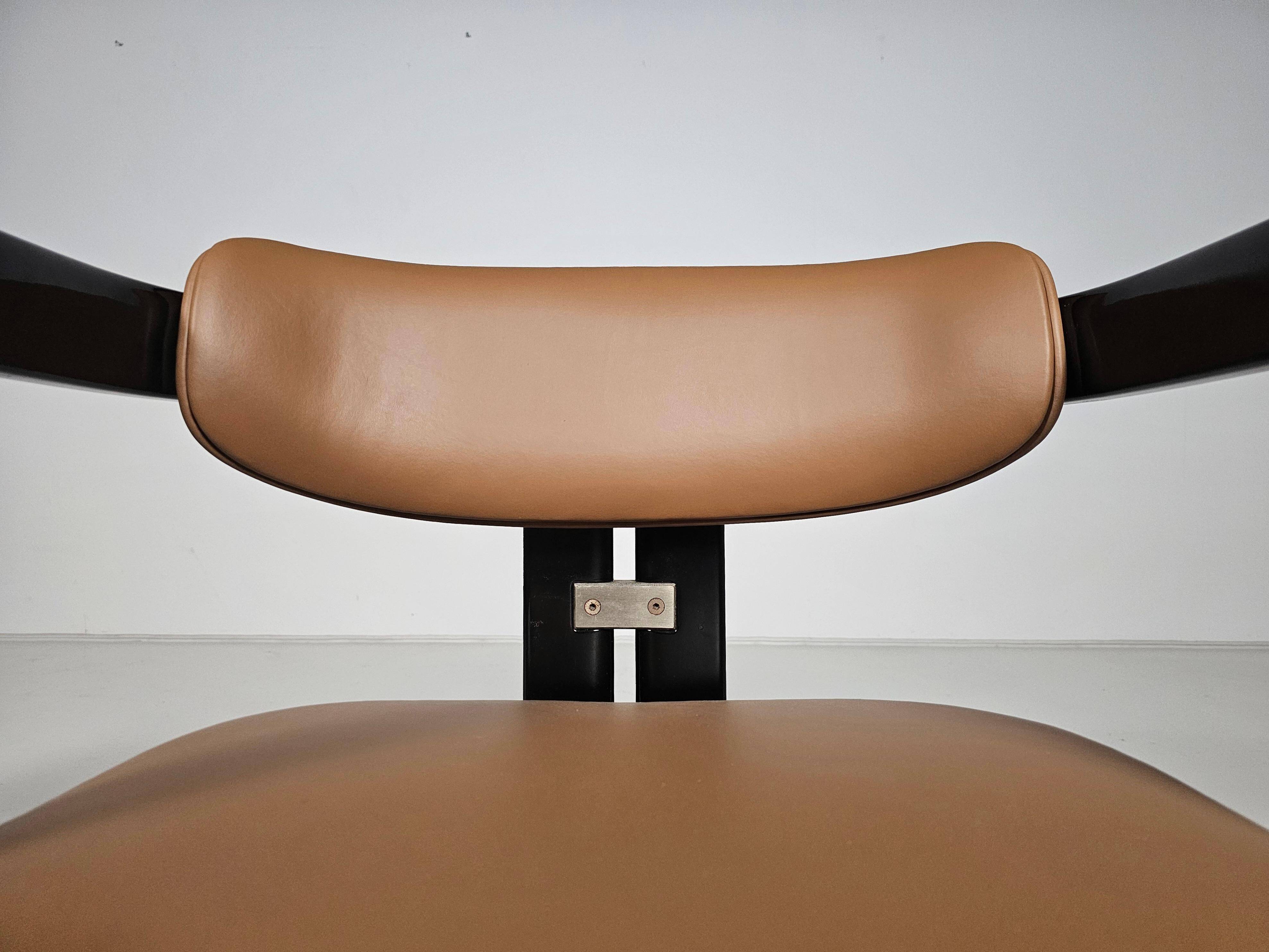 Set of two chairs by Augusto Savini, 1960s.