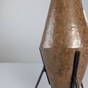 Lampe de table brutaliste en céramique et fer, années 1950 1 200 €