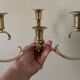 Gilded brass chandelier