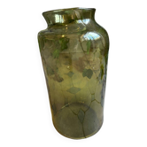 Antique blown glass vase