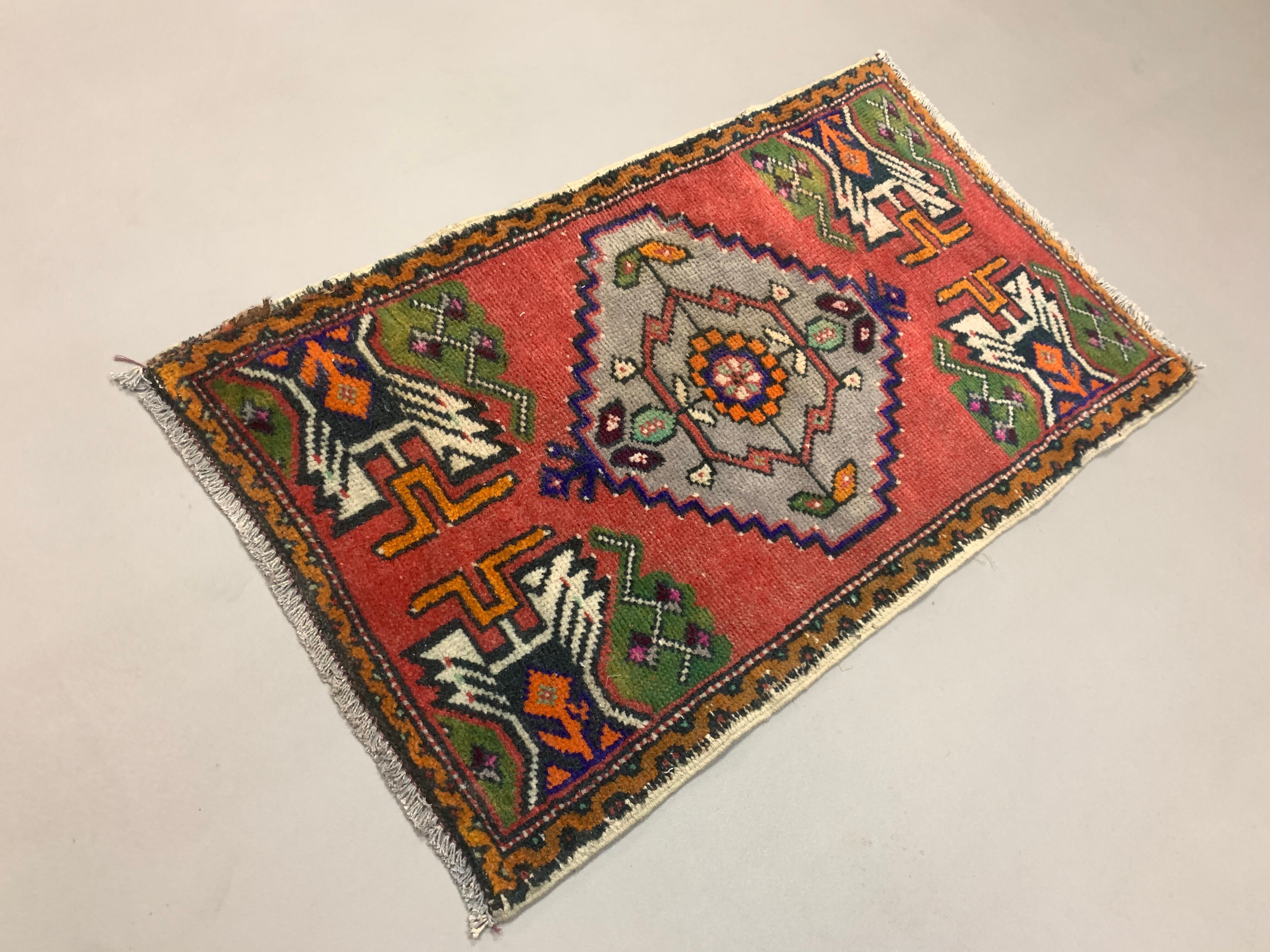 Turkish rug 95x55 cm