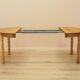 Round oak table, Danish design, 1960s, designer: Henning Kjærnulf