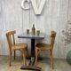 Vintage bistro table
