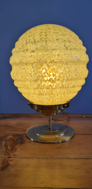 Clichy glass table lamp