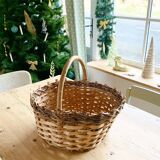 Panier vintage bicolore