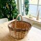 Two-tone vintage basket