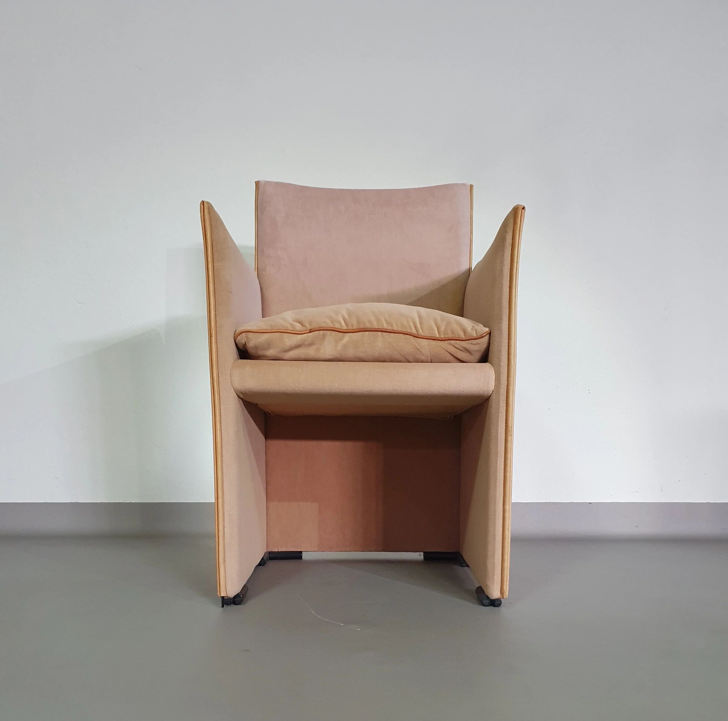 Set (6) by Mario Bellini 401 Break chairs for Cassina, 1990s