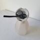 Art Deco wall lamp in porcelain and glass