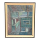 Swedish Mid‑Century Oil on Panel – by Ragnar Svedberg – Exterior