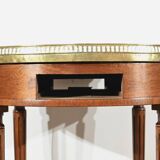 Mahogany Bouillotte Table, Louis XVI style – Mid 20th century
