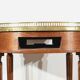 Table Bouillotte en Acajou, style Louis XVI – Milieu XXe