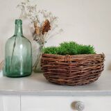 Old wooden basket