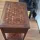 Makeup palette in marquetry