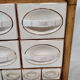 Ceramic spice shelf and wood 1940