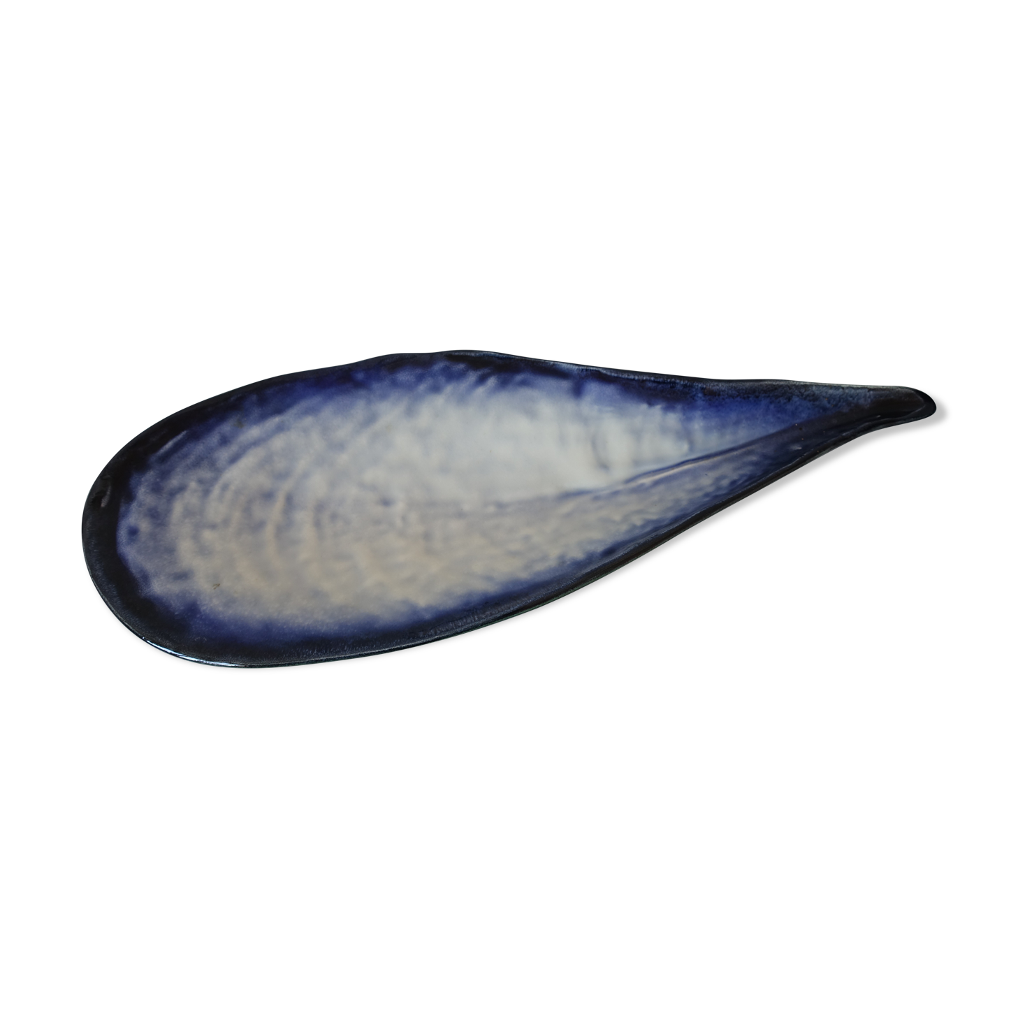 Pol Chambost flat in the shape of pearly shell 1950