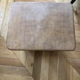 Rattan side table