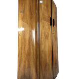 Art Deco Walnut Wardrobe by Jindřich Halabala for UP Závody, 1950s