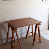 Working table on convent trestles