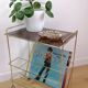 Desserte porte vinyles vintage
