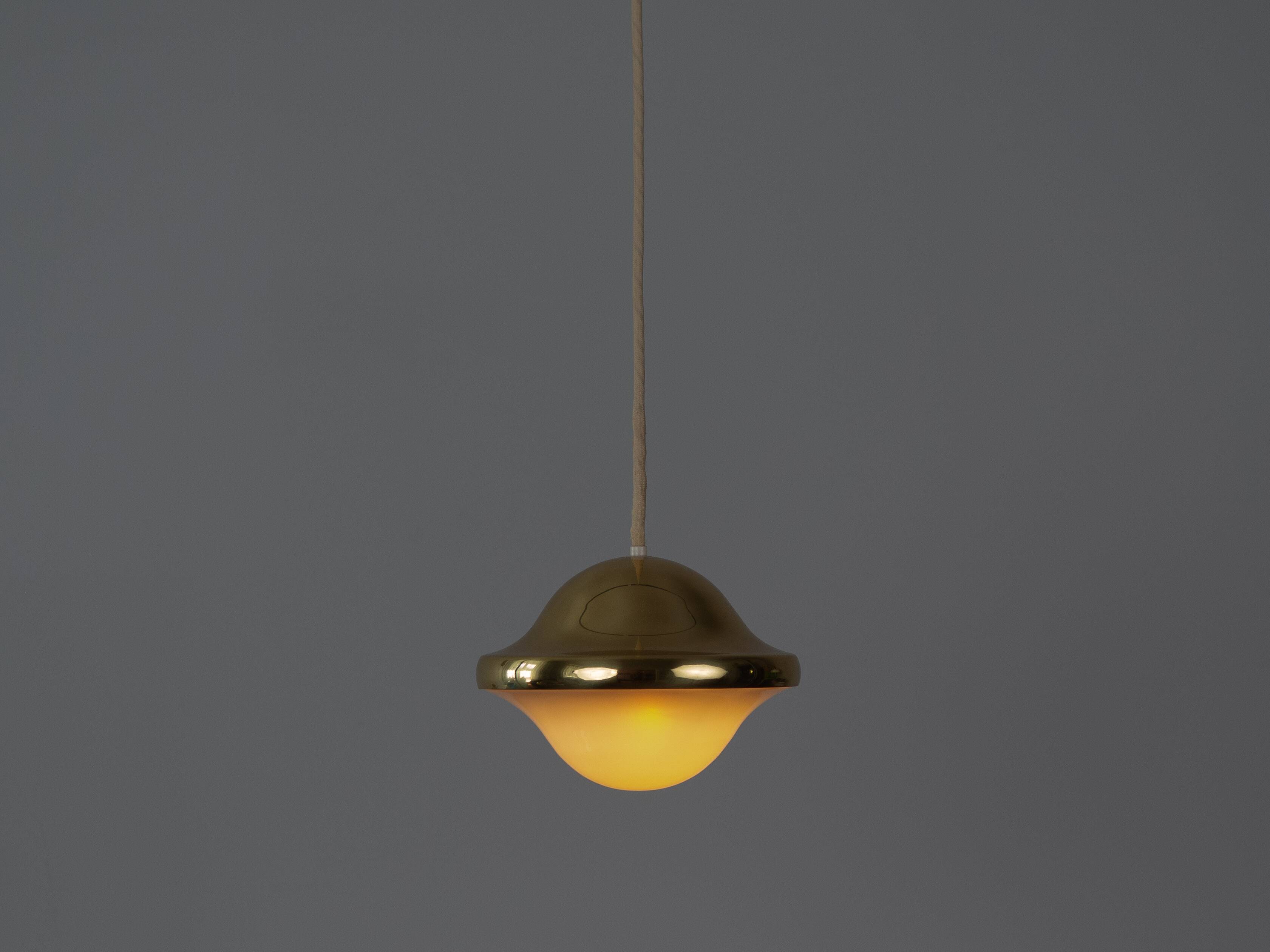 Vintage Danish Bubi pendant lamps by Henning Kuppel, Louis Poulsen, 1972