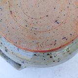 Covered pot/vegetable dish in stoneware, Tiffoche, La Borne Guérande