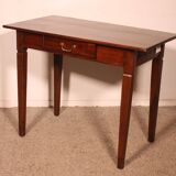 Small 19th Century Desk with Straight Legs