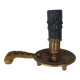 Bronze lamp foot candlestick candlestick cellar rat